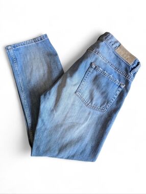 Iro Cropped Straight Leg Mid Rise Jeans Size 26